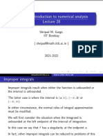 MA 214: Introduction To Numerical Analysis: Shripad M. Garge. IIT Bombay (Shripad@math - Iitb.ac - In)