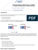 (值得学习) Demystifying the Difference Between Multi Class and Multi Label Classification Problem Statements in Deep Learning