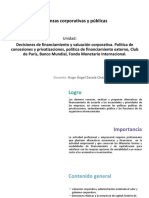 Finanzas Corporativas y Públicas