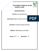 Analisis de Operacion de Maquinado