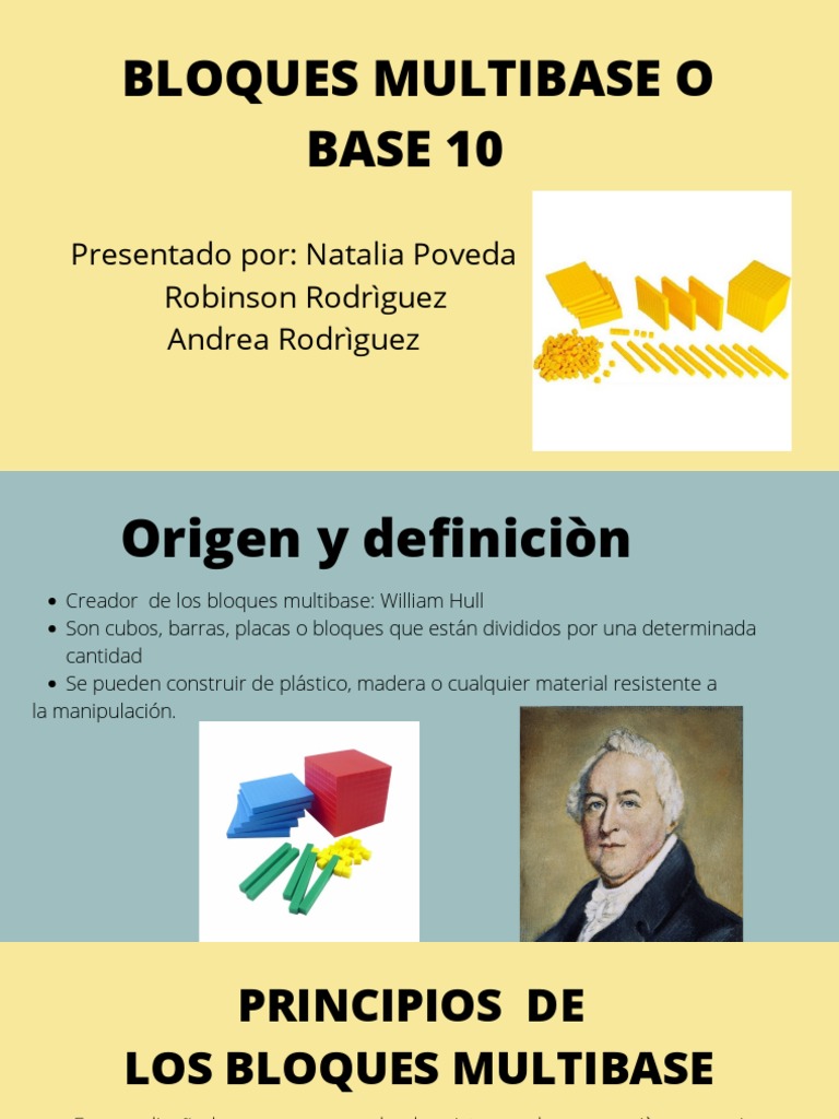 Bloques Multibase en Matemáticas | PDF