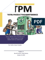 Report Total Productive Maintenance TPM