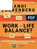 Sách Work Life Balance Khi Nguoi Tre Can Cam Hung Va Ke Hoach de Theo Duoi Su Nghiep