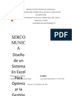 Informe Del Sistema Sercomunica