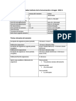 Calendario de Actividades Icei 2022