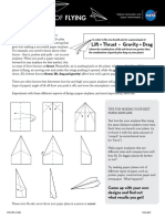 The Science of Flying: Lift + Thrust Gravity + Drag