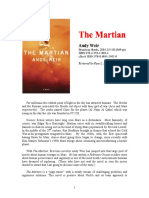 The Martian Is A "Page-Turner" With A Steady Stream of Challenging Problems and