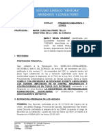 Descargo de Apertura de Proceso Administrativo Disciplinario