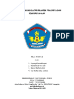 Laporan Akhir Kegiatan Praktek Prakarya Dan Kewirausahaan