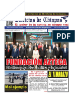 Periódico Noticias de Chiapas, Edición Virtual Miércoles 06 de Abril de 2022