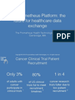The Prometheus Platform: The Future For Healthcare Data Exchange