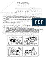 Fourth Quarter Summative Test 2