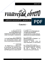 Villaverde Obrero - Número 0 - Junio 2011