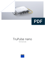 TRUMPF Technical Data Sheet TruPulse Nano