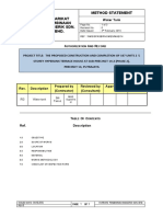 Syarikat Pembinaan Anggerik Sdn. Bhd. Method Statement