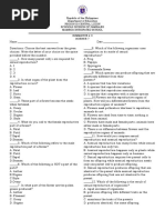 Summative 3 Science 7