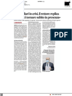 Immobiliari in crisi, il Rettore replica - Il Corriere Adriatico del 6 aprile 2022