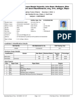 Exam Form Analysis