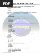 TOS for TLE Major LET 2025 | PDF | Curriculum | Learning