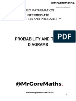 Probability and Tree Diagrams: Wjec Mathematics