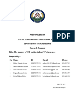 Proposal For TRW Research