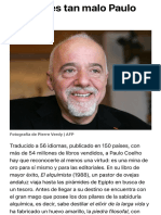 Por qué es tan malo Paulo Coelho – Prodavinci