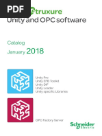 Unity and OPC Software: Catalog January