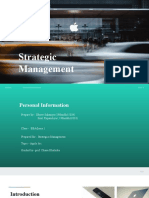 Strategic Management: Lorem Ipsum Dolor Sit Amet