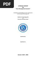 A Project Report ON "User Management System"