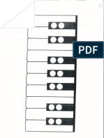 9.tasti pianoforte da completare