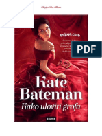Kate Bateman - Kako Uloviti Grofa (Bow Street Bachelors #2)