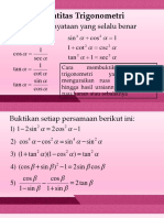 Tugas Sudut Berelasi Identitas Trigonometri