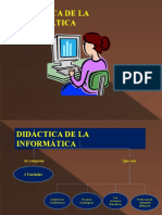 Didáctica de La Informática