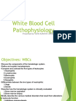 White Blood Cell Pathophysiology: Presented By: ESHA KUMAVAT, GROUP 3E, 3 Year