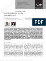 Life-Cycle Assessment of Municipal Solid Waste Management