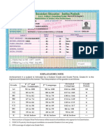 SSC-Memorandum of Marks