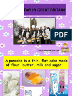 Pancake Day in Great Britain