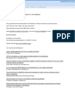 Aluminum Alloy Anode Materials For Li-Ion Batterie