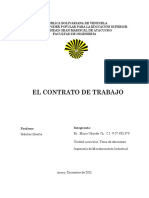 Informe Temático Sobre Contrato de Trabajo