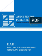 Audit Sektor Publik Bab 1 - Audit, Pertanggungjawaban Pemerintah Auditor