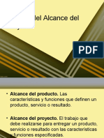 Gestion del Alcance del Proyecto