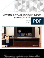 Victimology A Sub-Discipline of Criminology