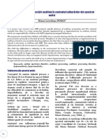 Particularităţi Ale Procesării Auditive În Contextul Tulburărilor Din Spectrul Autist