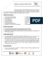 Guidelines and Process Flow For SIH JR