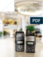 Rádio digital PD356 com modos duplos, carregamento USB e áudio superior