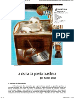 Marcos Siscar - A Cisma Da Poesia Brasileira