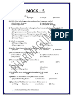 Mock - 5: Pharmaglimps-A Glimpse of Pharmacy