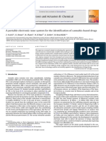 A Portable Electronic Nose System For The Identification of Cannabis-Based Drugs