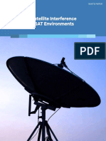 Adjacent Satellite Interference in Mobile/VSAT Environments