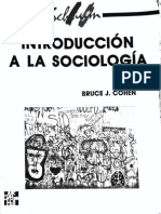 Introducción A La Sociología / Bruce J. Cohen, Madelyn M. Harrison Traducción Sandra Sicard Suárez. Primera Edición